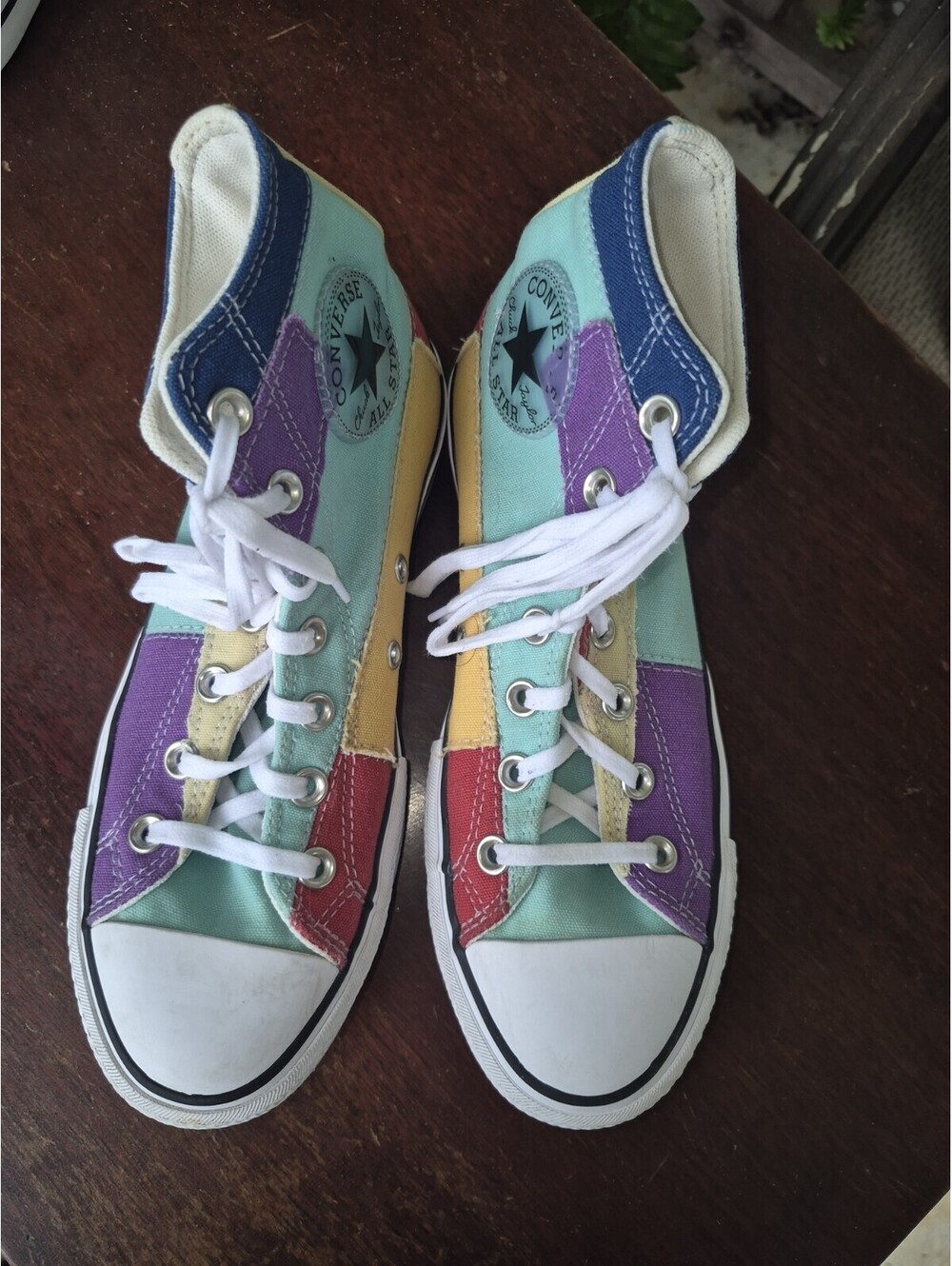 Converse Chuck Taylor All Star Sneaker-Patchwork Color Block